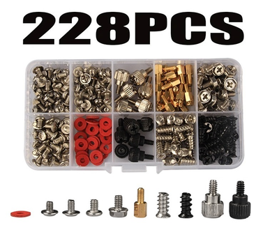Набір Гвинтів Для Складання ПК - 228 шт Spec (SP-067228)