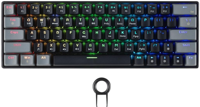 Клавіатура бездротова Spartan Gear Pegasus 2 RGB Black/Grey (5207011011369)