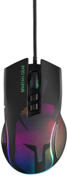 Mysz Spartan Gear Agis Wired Gaming Black (5207011011017)