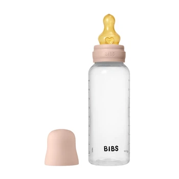 Дитяча пляшечка BIBS Blush Round Latex 270 мл.