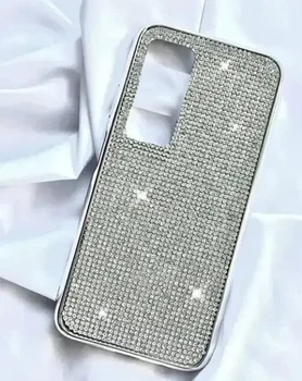 Силиконовый чехол с камнями для Xiaomi Redmi Note 10 Pro 4G / Note 10 Pro Max