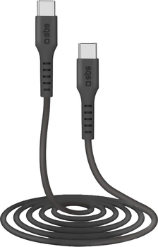 Kabel SBS USB Type-C - USB Type-C 1.5 m Black (TECABLETCC20K)