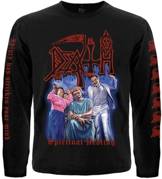 Футболка з довгим рукавом Rockway Death "Spiritual Healing" Чорний, Розмір M