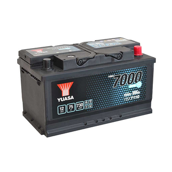 Аккумулятор автомобильный 75Ач 730А "+" справа Yuasa, YBX7110