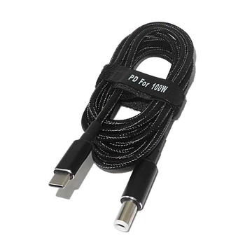 Кабель живлення USB Type-C 100W DC 7.4×5.0*0.6 Dell для заряджання ноутбука від повербанка USB (776631)