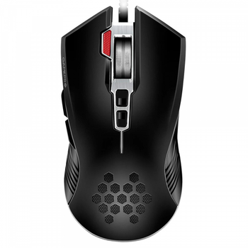 Мышь GamePro Phoenix (gm543), Black, usb, оптическая (сенсор Sunplus 199 ic), 6400 dpi, 8 кнопок, кабель 1.5 м, rgb подсветка