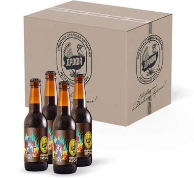 Дрофа Anti Imperial Stout темне нефільтроване 0,33 л × 12
