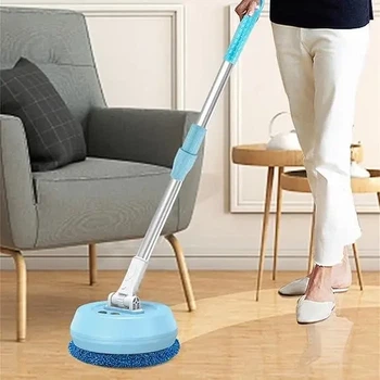 Бездротова акумуляторна швабра з двома насадками Wireless Cleaner AA102 Акумуляторна швабра для дому для дому, квартири, дачі, котеджу, підтримання чистоти