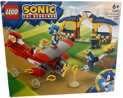 Zestaw klocków LEGO Tails z warsztatem i samolot Tornado 376 elementów (76991) (955555908913617) - Outlet