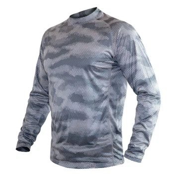 Реглан Fahrenheit Solar Guard Ver.2 XXL Grey Camo солнцезащитная летняя,FASG07734 XXL