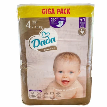 Підгузки Dada Extra Care 4 Maxi (7-16 кг), 164 шт