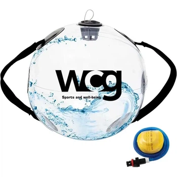 Сэндбэг для тренировок WCG Water Ball 30×42 см с индикатором уровня воды для веса 5/10/15 кг (W-0030-1)
