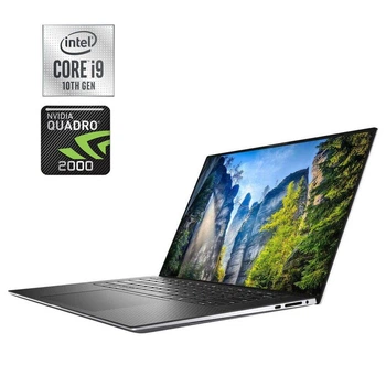 Мобильная рабочая станция Dell Precision 5550 / 15.6" (1920x1080) IPS / Intel Core i9-10885H (8 (16) ядер по 2.4 - 5.1 GHz) / 32 GB DDR4 / 512 GB SSD M.2 / nVidia Quadro T2000, 4 GB GDDR5, 128-bit / WebCam / Win 11 Pro б/у