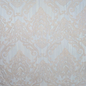 Вінілові шпалери на флізеліновій основі Emiliana Parati Blumarine № 3 26020 Блакитний Вензель (70 см)