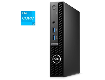 Неттоп Dell OptiPlex 7010 Micro USFF / Intel Core i3-13100T (4 (8) ядра по 2.5 - 4.2 GHz) / 32 GB DDR4 / 256 GB SSD / Intel UHD Graphics 730 б/у