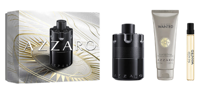 Zestaw Woda perfumowana Azzaro The Most Wanted 100 ml + Żel pod prysznic 75 ml + Miniaturka 10 ml (3614274411140)