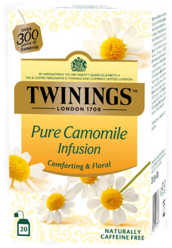 Травяной чай Twinings Ромашка 20 пакетиков по 1 г (70177177737)