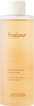Антивіковий тонер із женьшенем і пептидами — Fraijour Alchemic Ginsenoside Herbal Rx Toner, 250 мл