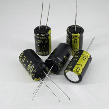 Электролитические конденсаторы 1000 мкф x 25 В - 13x21 мм 105 °C HITANO (LOW ESR)