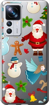 Чохол Xiaomi 12T Pro Новорічний 1 "4614u-2869-70447"