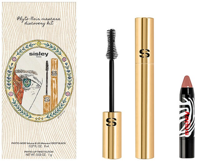 Набір декоративної косметики Sisley Phyto-Noir Туш для вій 8 мл + Phyto-Lip Twist Бальзам для губ  1 г (3473311850089)