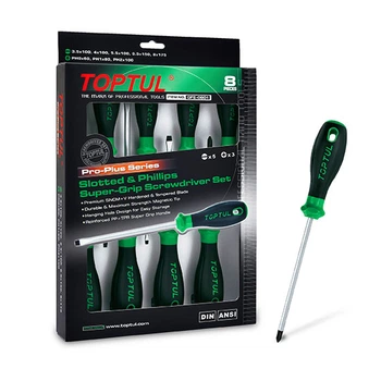 Набор отверток 8 ед. PRO-PLUS SERIES TOPTUL GFE-0801