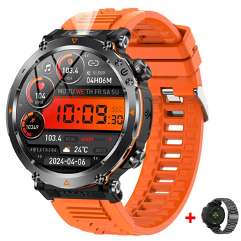 Мужские часы Uwatch Smart Avation Pro Orange 2 ремешка
