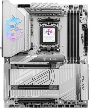 Материнська плата MSI MPG X870E Edge Ti Wi-Fi (sAM5, AMD X870E, PCI-Ex16)