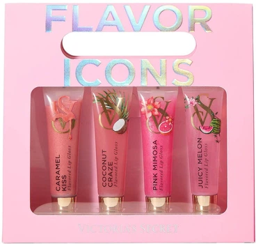 Набор блесков для губ Victoria's Secret Flavor Icons 13 г х 4 шт (1159830422/667560217547)