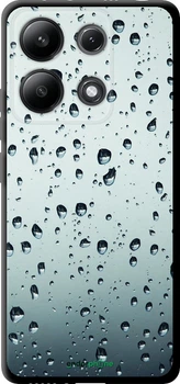 Чехол на Xiaomi Redmi Note 13 4G Стекло в каплях "848b-3654"