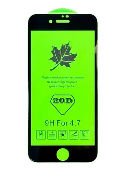 Защитное стекло для iPhone 7/8 20D Black