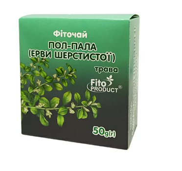FitoPRODUCT Підлога Пала ерві шерстиста трава 50г Фітопродукт