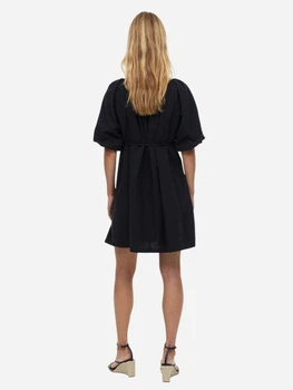 Платье для беременных короткое летнее H&M 1120942001c21 M Черное (KC1000000047331)
