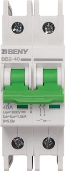 Автоматичний вимикач постійного струму Beny BB2-40 (NV822645)