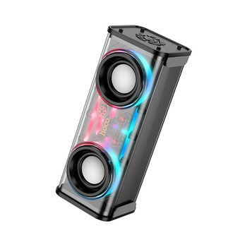 Портативная Bluetooth колонка Hoco DS60, BT5.0, 6W, 1200mAh, 2h с LED подсветкой black