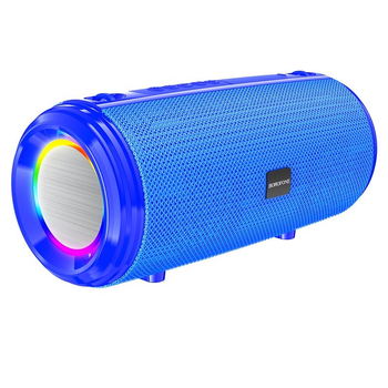 Портативная колонка BOROFONE BR13, IPX5, BT5.0, AUX, USB, TF, FM, TWS, 10W, 4h, Young sports BT speaker Blue