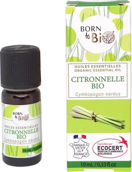 Органическое эфирное масло Born to Bio Citronnelle Цитронелла 10 мл (3760172444329)