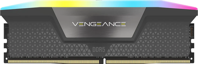 Оперативна пам'ять Corsair DDR5-5200 16384MB PC5-41600 Vengeance RGB Black (CMH16GX5M1B5200Z40)