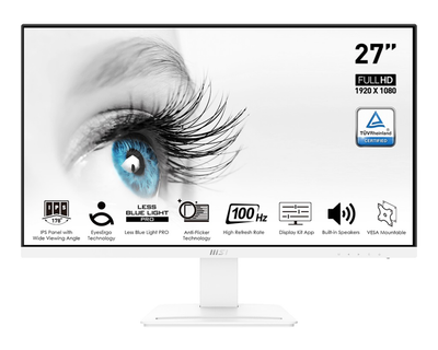 Монитор MSI 27" PRO MP273AW IPS White