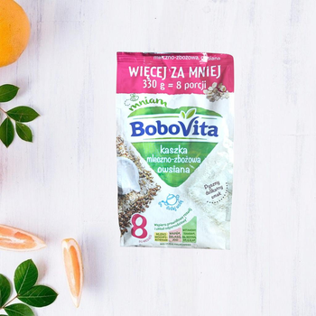 Каша BoboVita молочно-злакова вівсяна