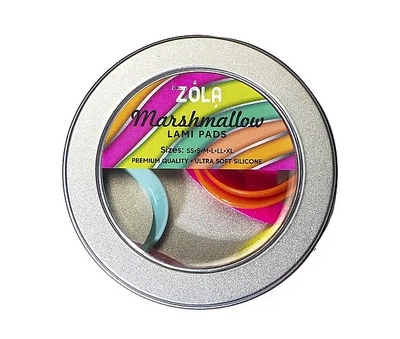 Валики для ламінування вій і брів, 2s, 2.5 M, 3L, 4XL, 4.5 XLL - Zola Marshmallow Lami Pads (1255096-27061133)
