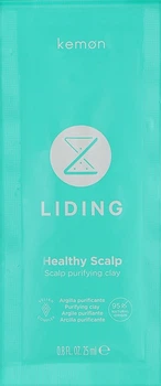 Пилинг на основе глины для жирной кожи - Kemon Liding Healthy Scalp 25ml (1452026-28070787)