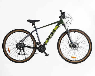 Велосипед AL 29" Corso Enigma рама 19" 21 шв., хакі (173067)