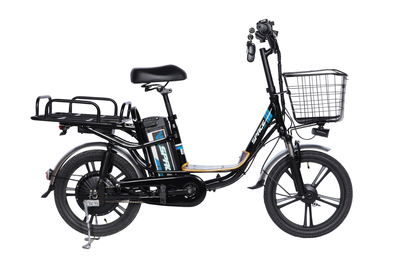 Електровелосипед 18" AL Space eELDORADO рама 15" 48B 15А * год 500Вт чорний (ELB-SP-18-007)