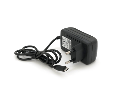 Адаптер живлення імпульсний для живлення пристроїв із роз'ємом microUSB Voltronic XS-0530, 5V, 3A, 15W, Black