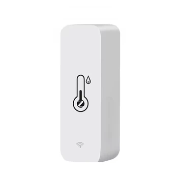 Умный датчик температуры и влажности ZTH01, SmartHome, ZigBee, For SmartLife APP, Tuya (iOS, Android), White