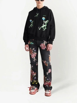 Худі OFF-WHITE Alien Logo M Black