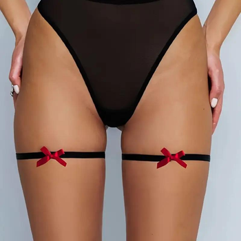 Підвязки, гартери на ніжки Etosell BB-05896 One Size Чорні
