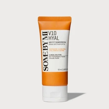 Сонцезахисний крем для обличчя Some By Mi V10 Hyal Air Fit Sunscreen SPF 50+ 50 мл