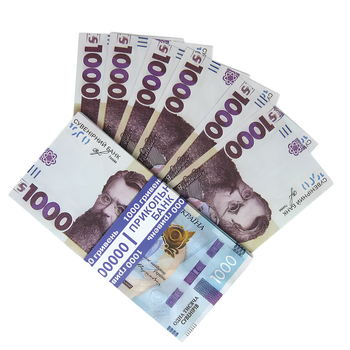 Деньги Сувенирные 1000грн (нового образца) 80шт